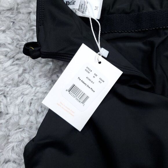 Andie Swim The Asbury One Piece Swimsuit Black Size Medium - Picture 6 of 9